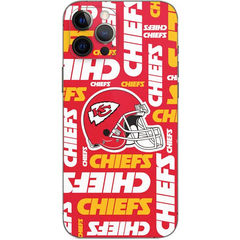 NFL Kansas City Chiefs Red Blast iPhone 12 Pro Max Skin